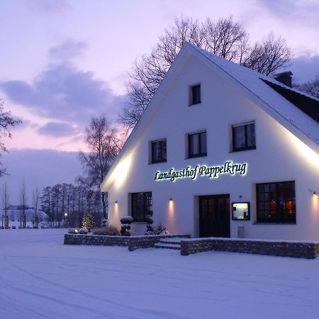 Landgasthof Pappelkrug Halle  Buitenkant foto