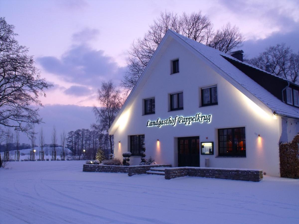 Landgasthof Pappelkrug Halle  Buitenkant foto